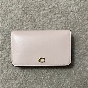 Coach Light Pink Slim Wallet